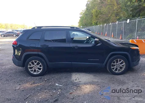 2017 Jeep Cherokee Sport Fwd из США, поврежденный, VIN 1C4PJLAB3HW603286